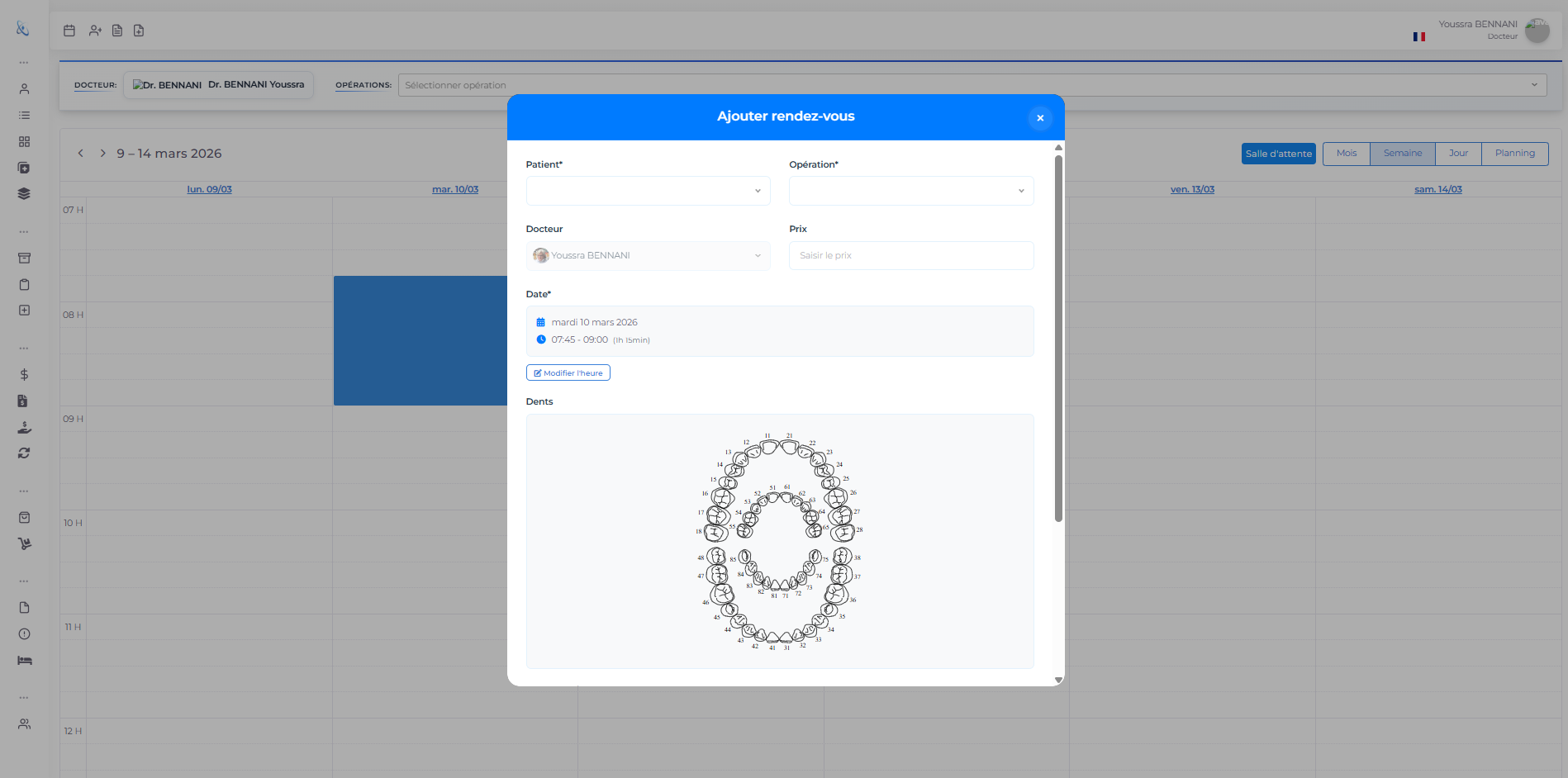 Logiciel cabinet dentaire — Orcalis